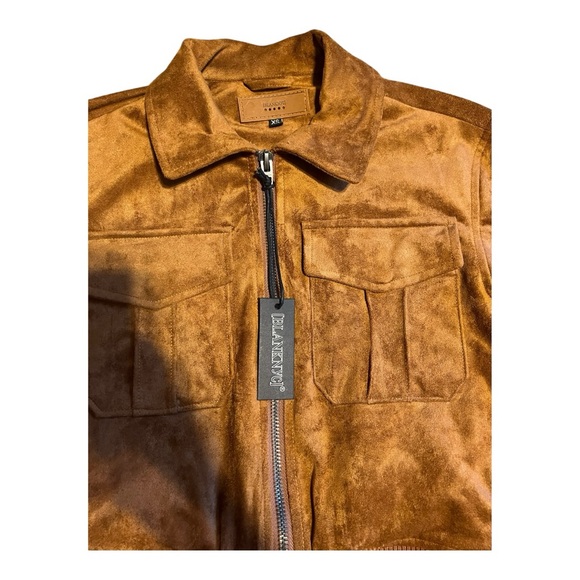 BLANKNYC Aviator Jacket
Poker Face Charlie Cale Suede Bomber Jacket 🔥 - Picture 3 of 8